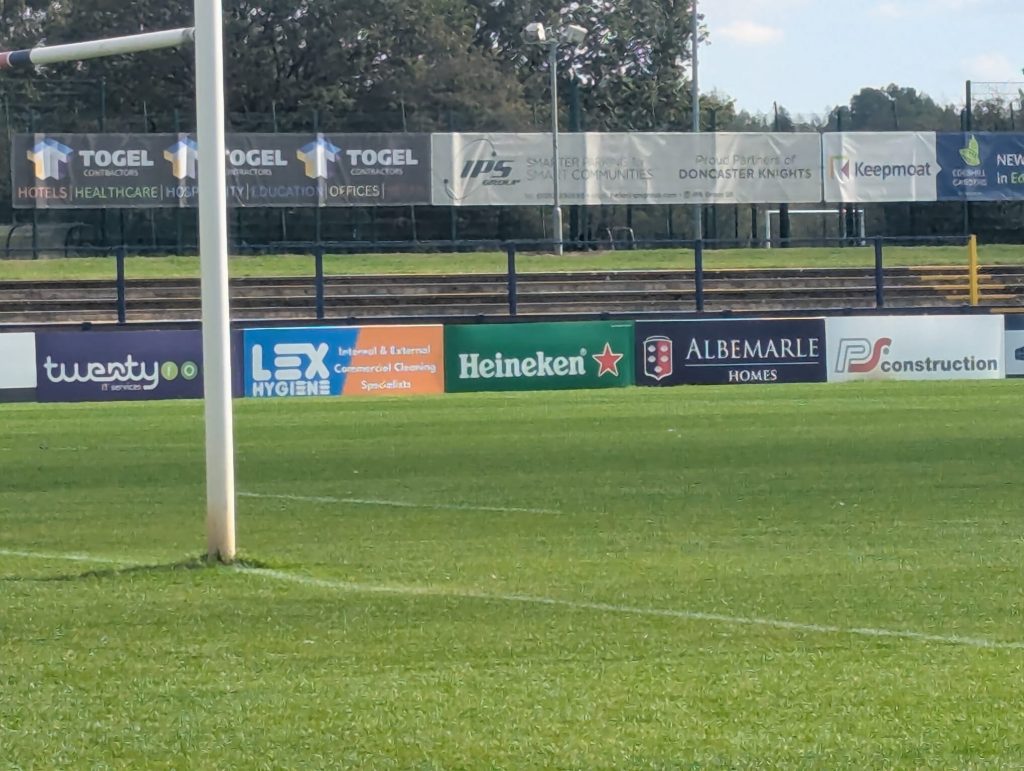 Doncaster Knights Sponsorship