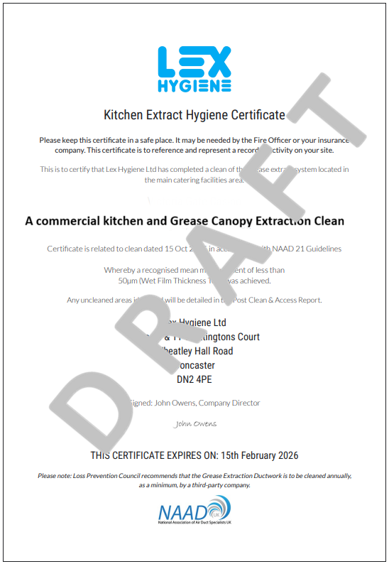 Grease Extraction Cleaning